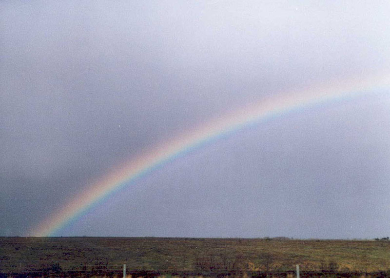 Arco iris principal vista parcial, Le�n.