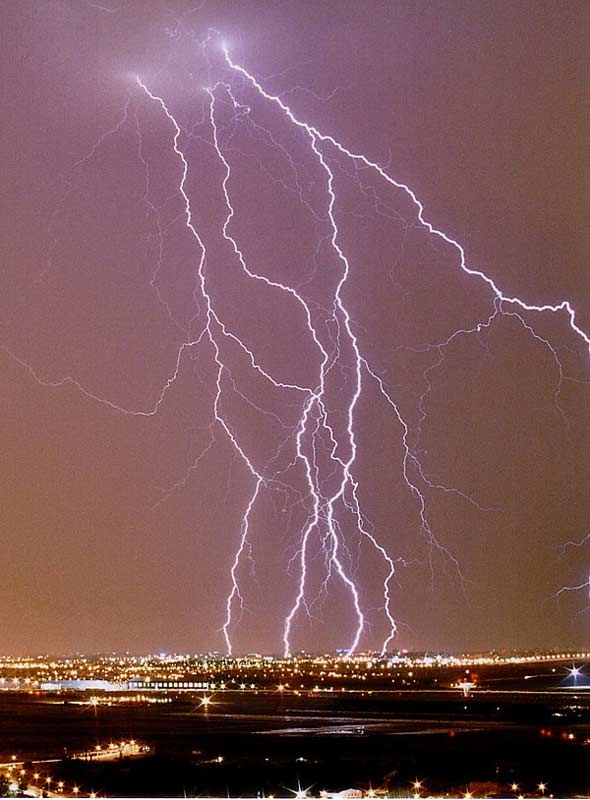 Tormenta en Madrid, 16/07/04.