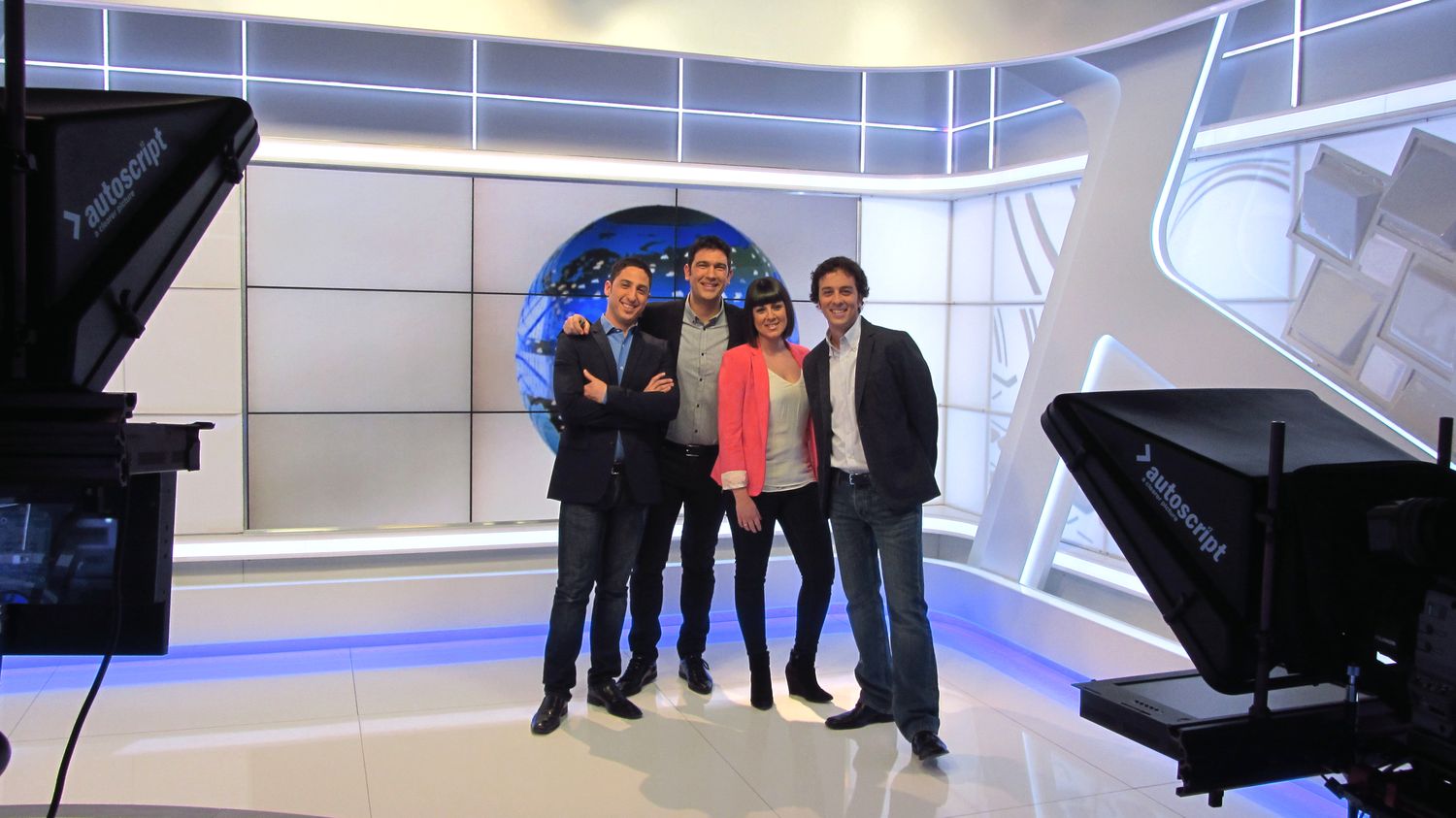 Equipo de El tiempo de Canal Extremadura Revista del Aficionado a la