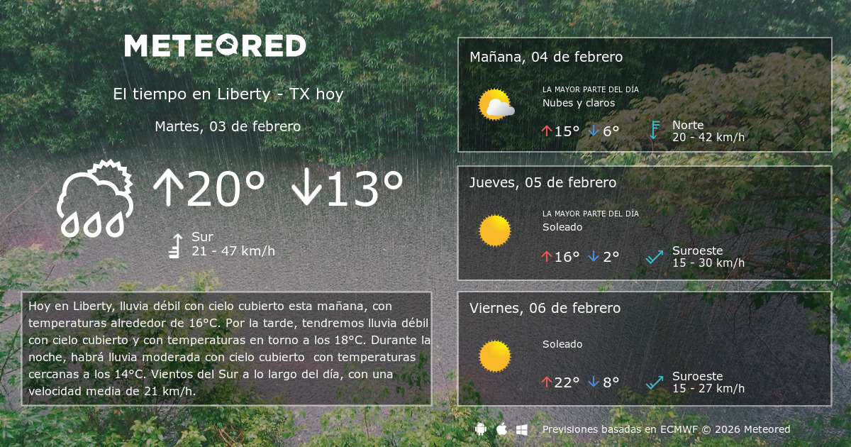 el tiempo en liberty nueva york