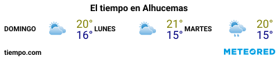 Previsión del tiempo en el puerto de Al Hoceima para los próximos 3 días